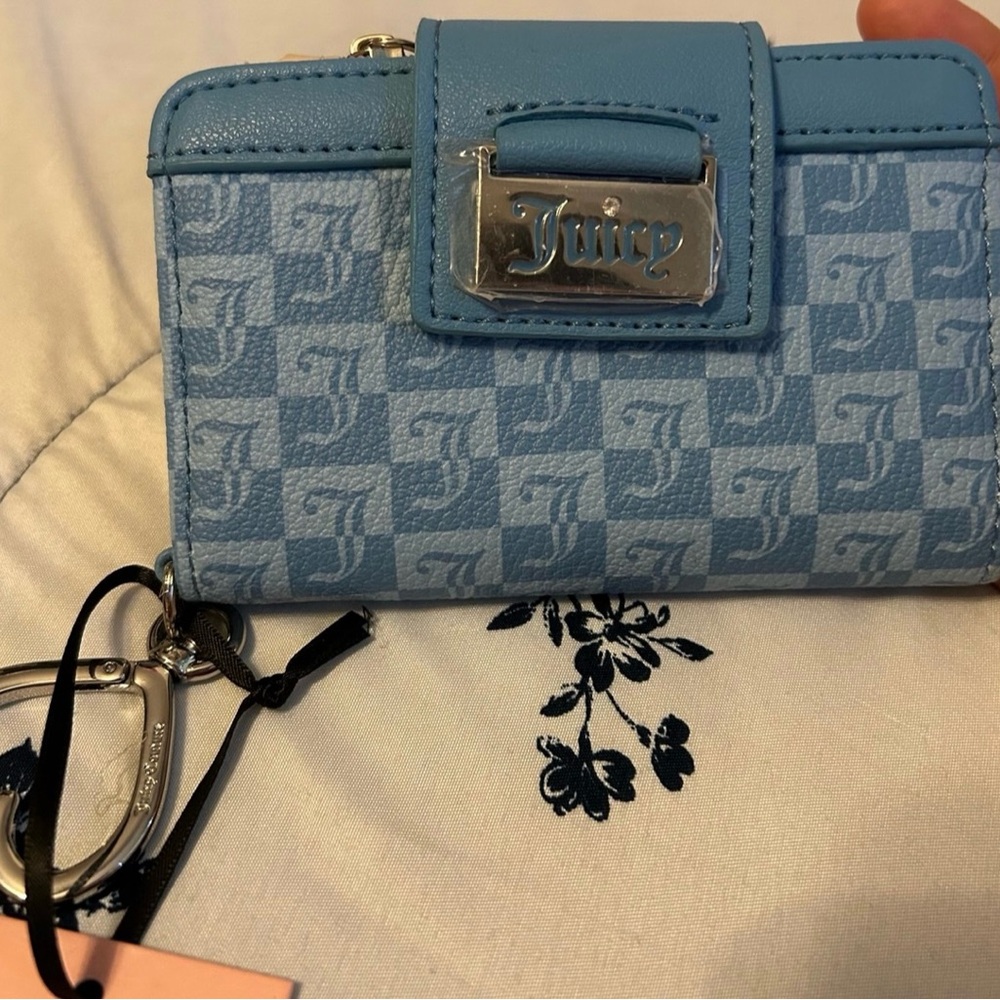 Juicy Couture Blue Wallet